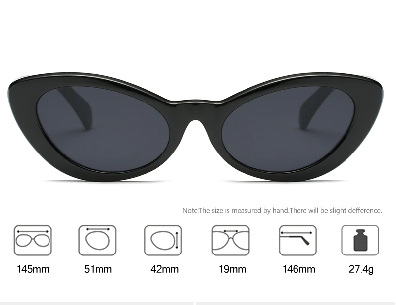 Винтажные женские солнцезащитные очки "кошачий глаз", Ретро стиль, маленькая овальная оправа, солнцезащитные очки для женщин, женские солнцезащитные очки, брендовые дизайнерские солнцезащитные очки "кошачий глаз", UV400