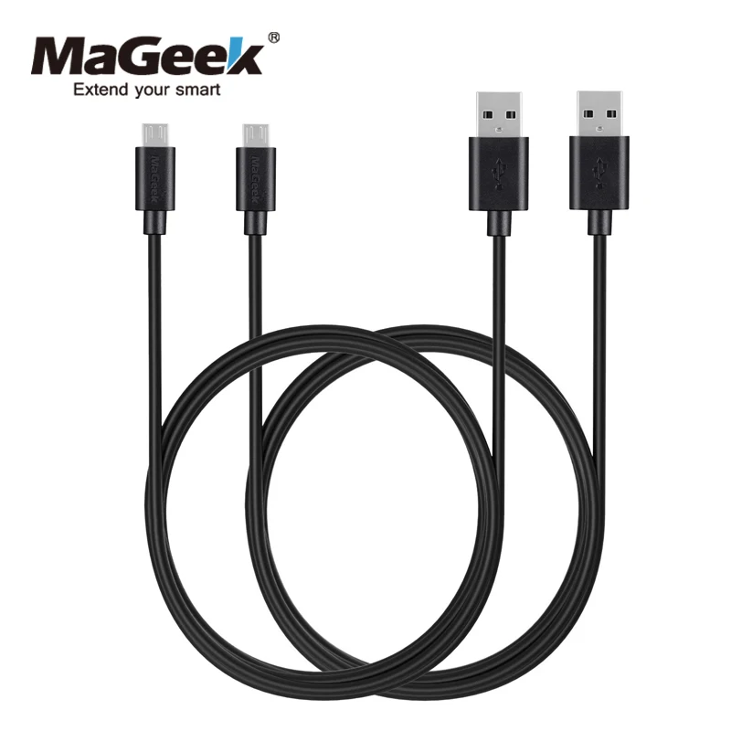 MaGeek [упаковка из 2шт] 6 футов/1,8 м микро USB кабель Быстрая зарядка данных синхронизировать мобильный телефон кабели для samsung Xiaomi LG Android