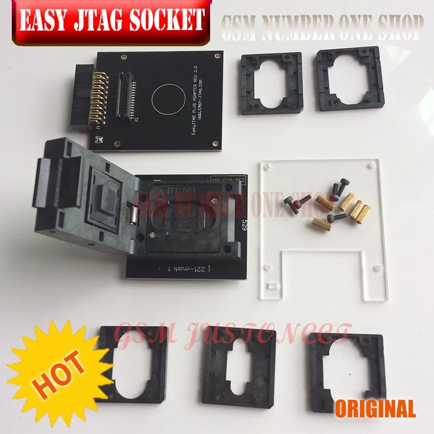 Легкий JTAG PLUS коробка EMMC розетка (BGA153/169 BGA162/186 BGA221 BGA529)|Детали устройств связи| |