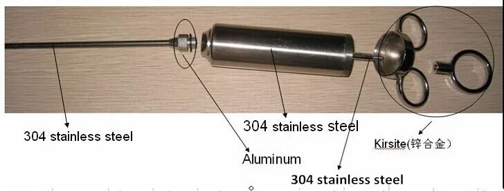 Высокое качество 304 нержавеющая сталь мясо Инжектор Шприц комплект Гриль индейки иглы курица шприц для барбекю инструмент с 2-унц