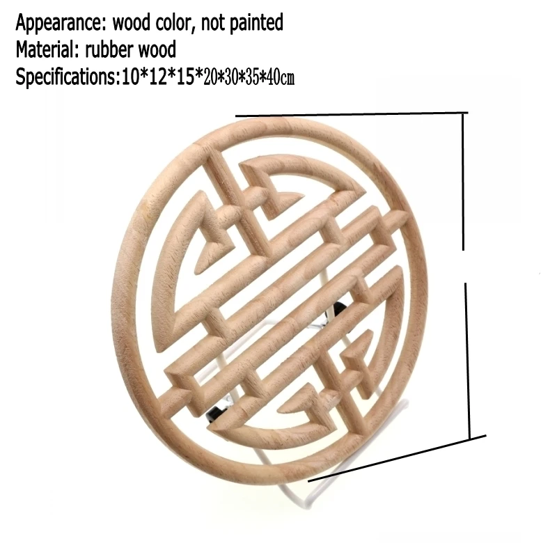 RUNBAZEF Chinese Style Vintage Flora Wood Carved Applique Wooden Carving Decal Furniture Cabinet Door Frame Home Decor Crafts RUNBAZEF Chinese Style Vintage Flora Wood Carved Applique Wooden Carving Decal Furniture Cabinet Door Frame Home Decor Crafts