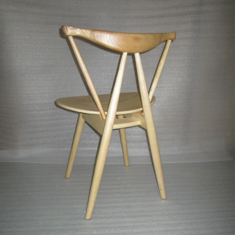 Обеденная Мебель минималистский современный обеденный стул ясень Досуг кофе стул Популярные Северной Европы обеденные стулья
