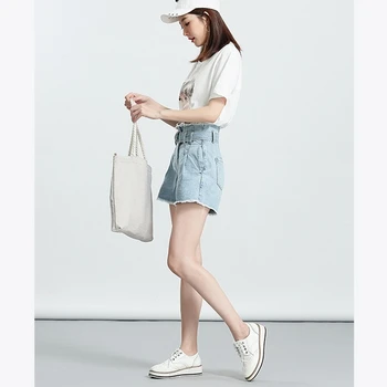 

New Denim Shorts Women Summer High Waist Slim Tassel Short Jeans White Black Blue Boyfriend Style Casual A-Line Hot Pants