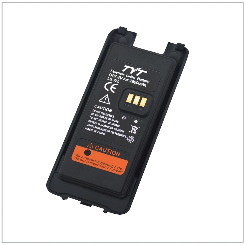 LB-75L литий-ионный Аккумулятор 7,4 V 2800mAh аккумулятор для рации TYT MD-398 портативный двухсторонний радиоприемник Tytera MD398