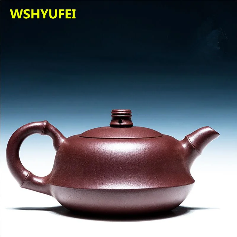 

New high quality Authentic Yixing Teapot Master Handmade Chinese Health Purple Clay Kung Fu Tea Set Xi Shi Pot free delivery