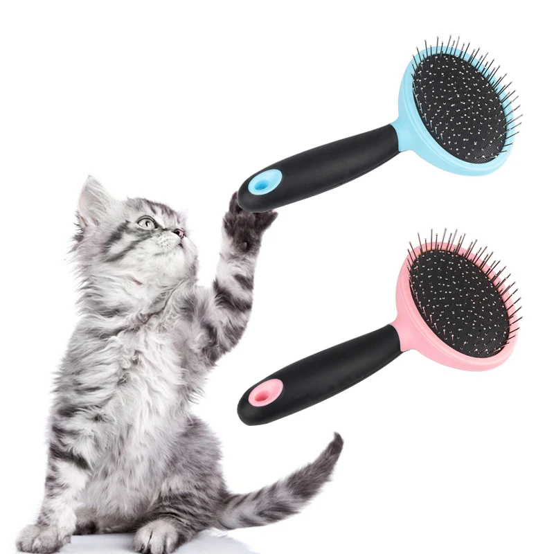 Buy Pet Hair Removal Wire Brush Rubber Hand Puppy