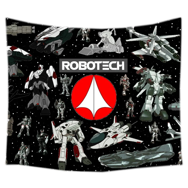 

Robotech Wall Hanging Tapestry Bed Manta Yoga Mat Beach Blanket Camping Mattress Sleeping Pad