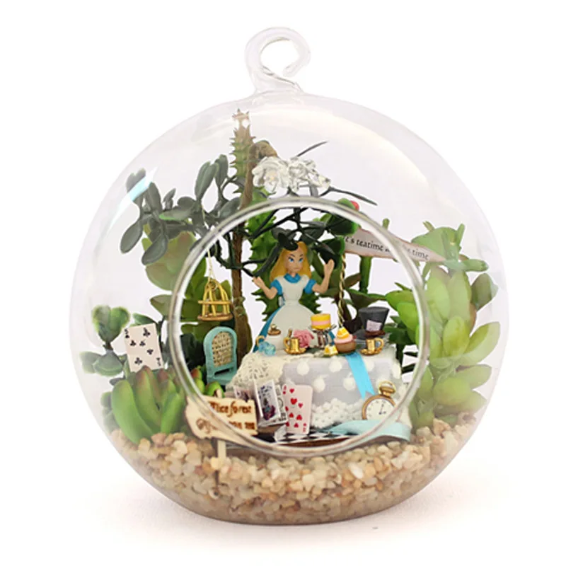 

Furniture DIY Doll House Wodden Miniatura Doll Houses Furniture Kit box puzzle Assemble Dollhouse Toys For Children gift