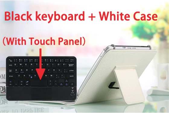 Чехол для CHUWI HiBook Pro Универсальный bluetooth-клавиатура чехол для CHUWI HiBook/HiBook Pro/Hi10 Pro 10,1" уклейка ПК+ 2 подарки - Цвет: Options 2