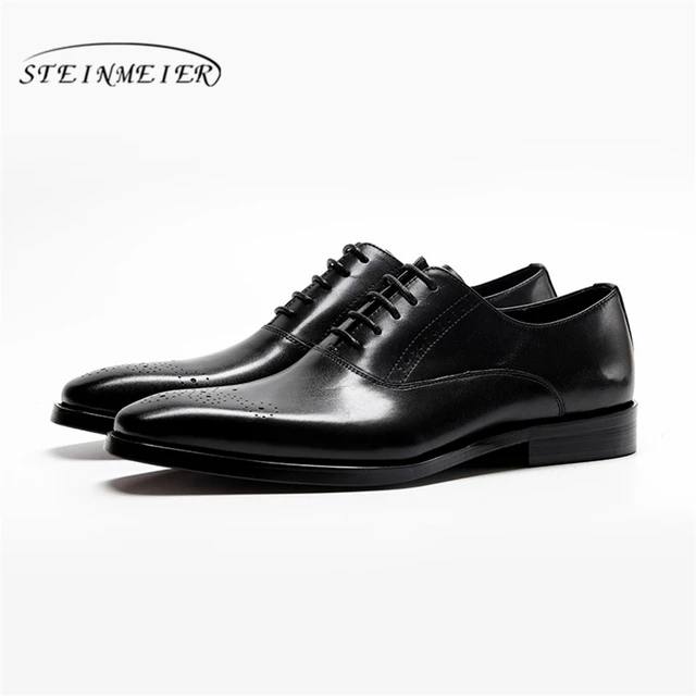 Genuine cow leather brogue business shoes Men's Shoes Shoes