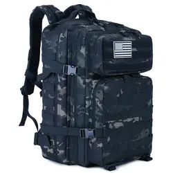 45L военно-тактические рюкзак с камуфляжным принтом Открытый Армия Нападение Молл рюкзак Водонепроницаемый нейлон EDC мешок для кемпинга