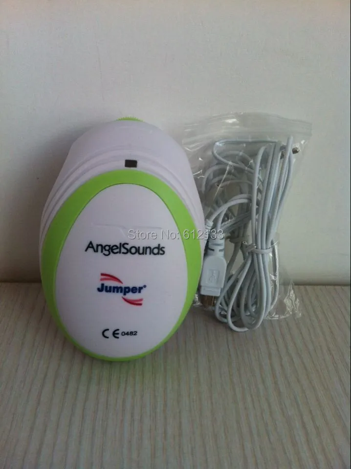 

6units Pocket Ultrasound Fetal Monitor, Prenatal Monitor Real-time, Prenatal Heart Beat Monitor