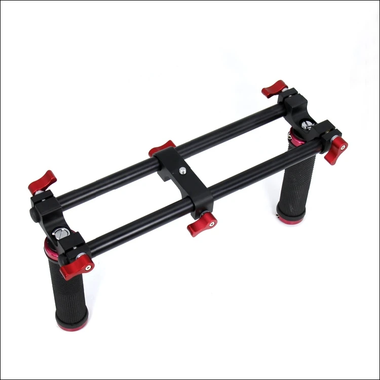 bilder für Dual griff für 3 Achsen Hand DSLR Kamera Stabilisator Gimbal halterung Stabilizer bracket bilder für Dual griff für 3 Achsen Hand DSLR Kamera Stabilisator Gimbal halterung Stabilizer bracket