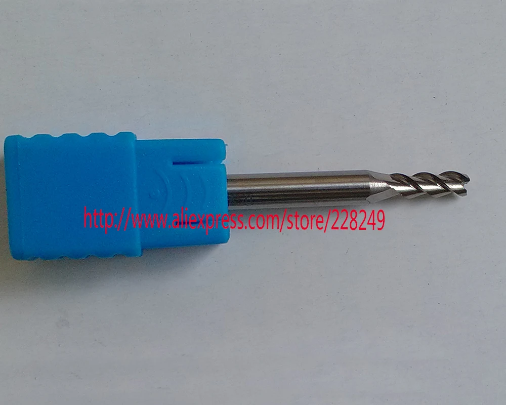 

1pc D5*13*D6*50 HRC50 3 Flutes Flat End Mills For Aluminum CNC Milling Tools Router bits