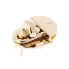 Metal Clasp Turn Lock Twist Locks for DIY Handbag Shoulder Crossbody Bag Purse Hardware