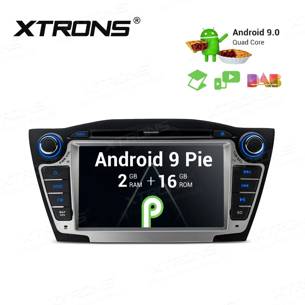 Best XTRONS Android 9.0 Car DVD Player for Hyundai IX35 Tucson Generation 2009 2010 2011 2012 2013 2014 2015 Radio GPS OBD TPMS WIFI 0