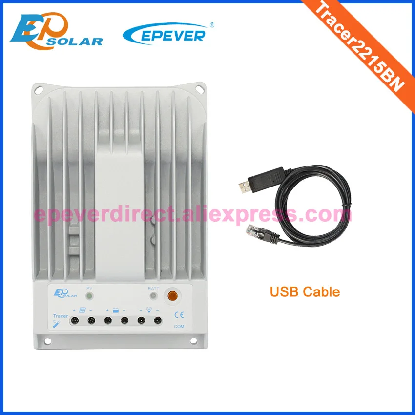 

20A 12V/24V MPPT Solar Panel Battery Regulator Charge Controller with USB Tracer2215BN