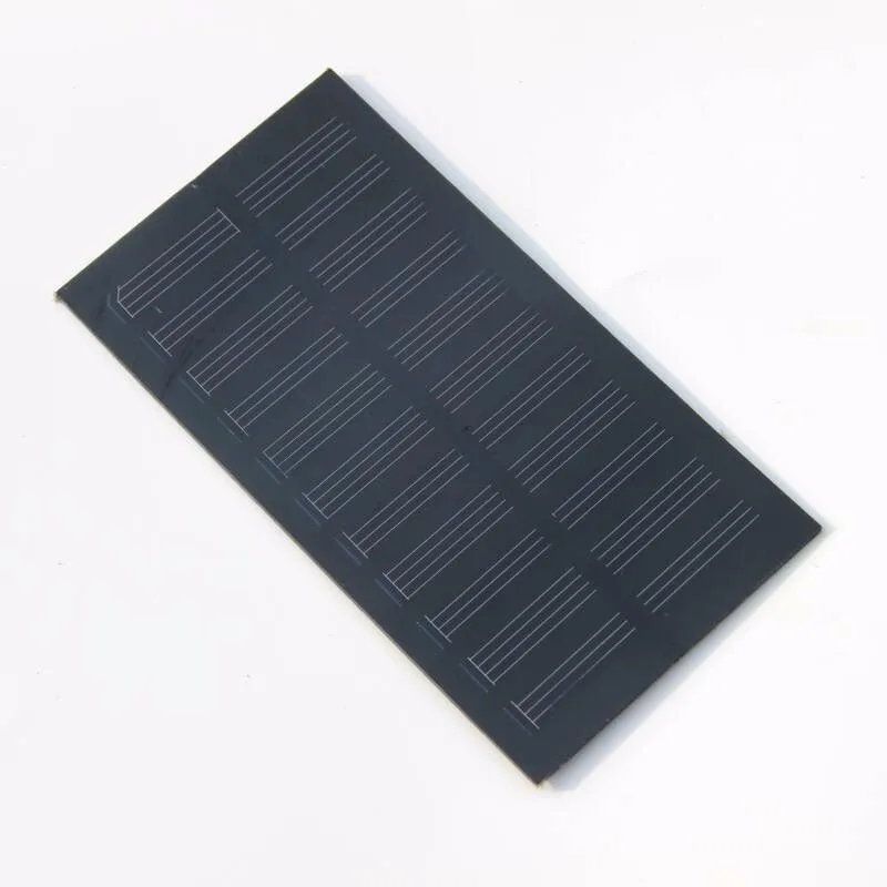 

BUHESHUI Wholesale Mini Solar Panels+0.8W 5.5V Solar Cells+MonoCrystalline Solar Panel For Power System 50pcs/lot Free Shipping