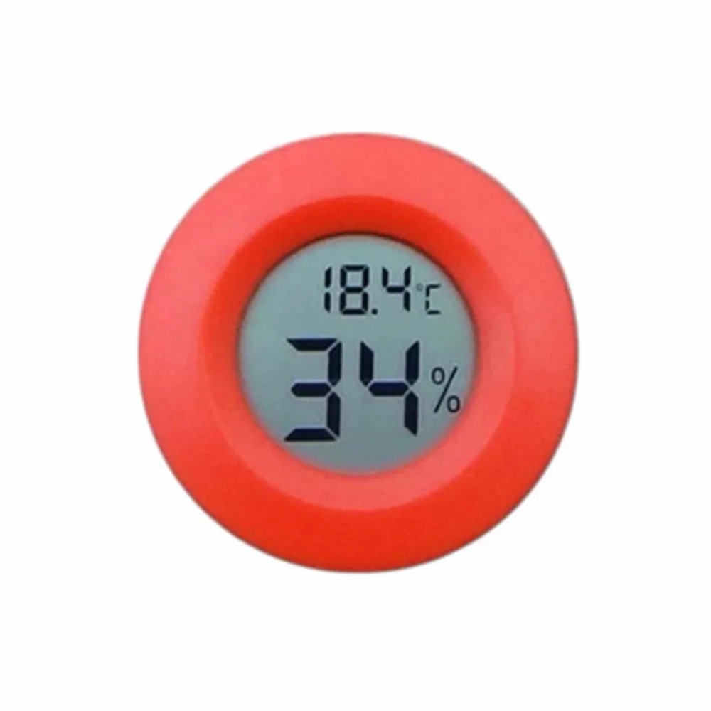 

Round Embedded Hygrometer LCD Digital Thermometer Hygrometer Fridge Freezer Tester Humidity Meter Detector 10%-99%