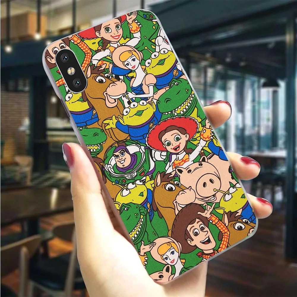 Plastic Phone Cover for iPhone 7 Toy story Case for iPhone XR Cases Xs Max X 8 Plus 6 6S 5S 5 SE Plastic Phone Cover for iPhone 7 Toy story Case for iPhone XR Cases Xs Max X 8 Plus 6 6S 5S 5 SE