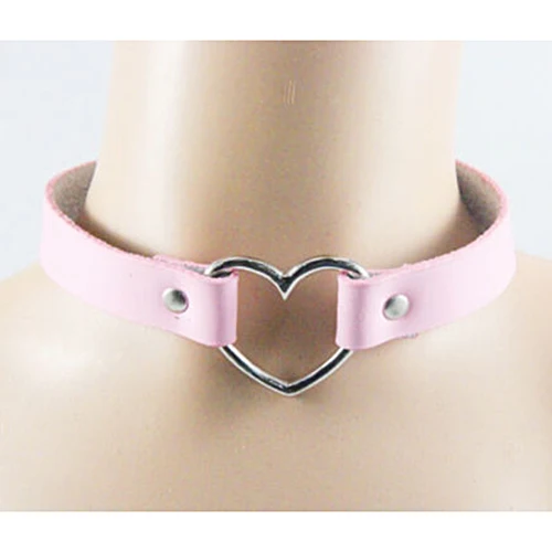 Модное кожаное ожерелье чокер ручной работы в стиле Харадзюку украшения из