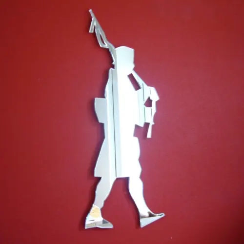 

Bagpipe Player Shaped Mirror