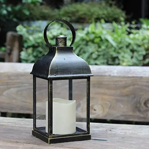 Wralwayslx Decorative Lanterns With Flameless Candles With Timer