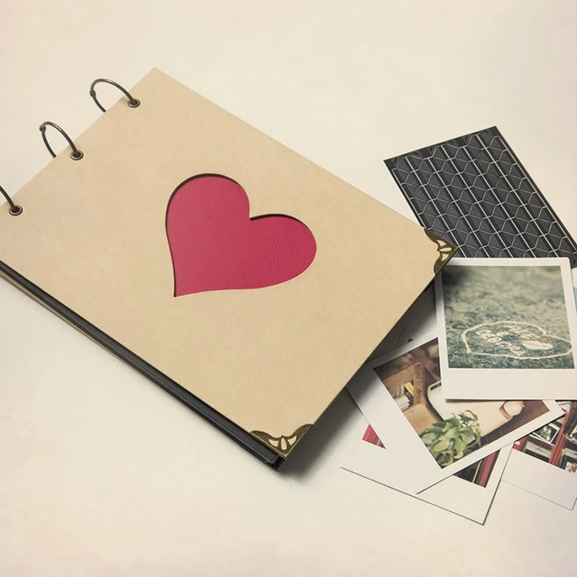 DIY Scrapbook Lamination Paste Handmade Romantic Couple Creative Gift Train  Ticket Collection Album Memorial Book Party Album - AliExpress