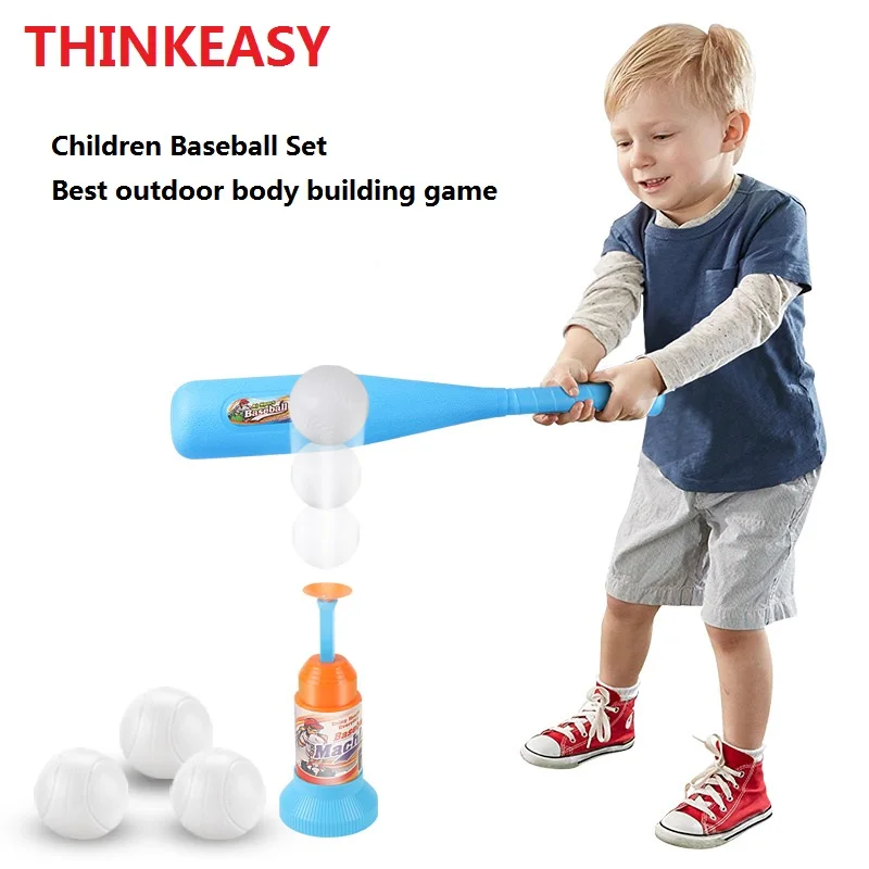 ThinkEasy Children Outdoor / indoor Sport Baseball Game Toy Set Auto