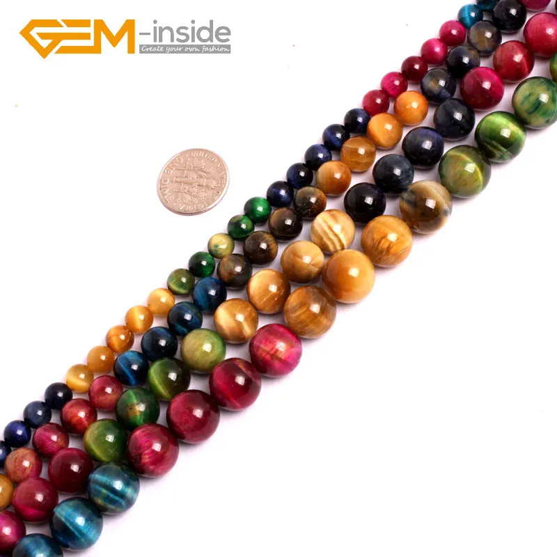 Amazonite Perles Rondes 6 mm Multicolore 10 PCS pierres précieuses Bijoux Making Crafts