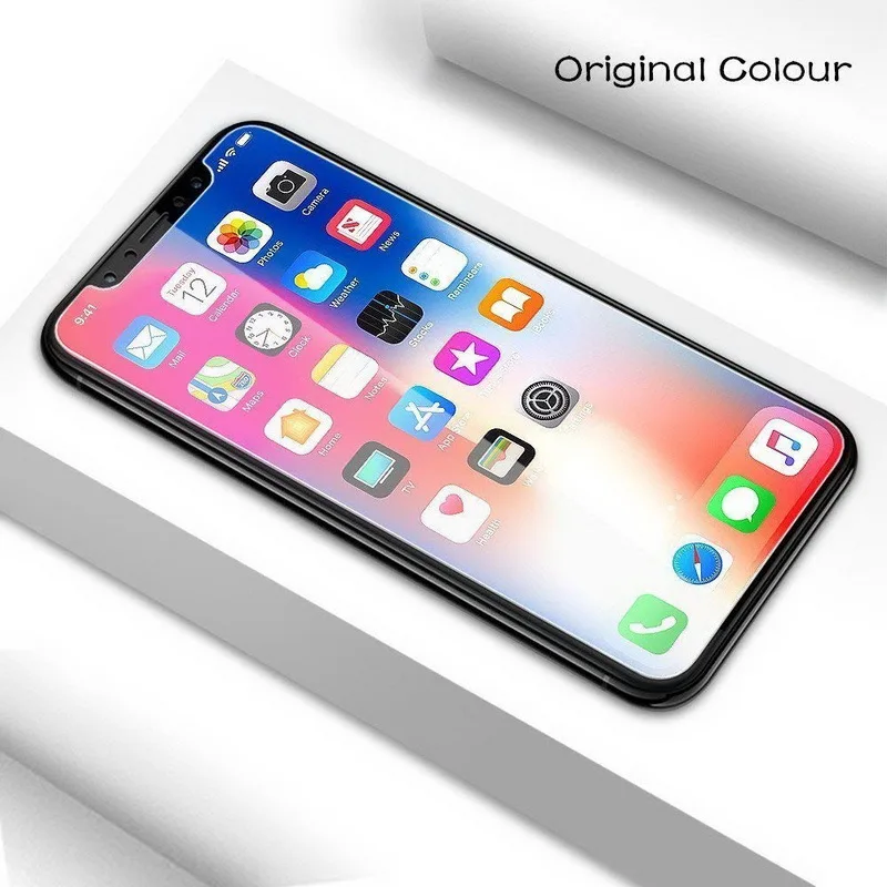 10 шт. закаленное стекло на iPhone 8 Plus X XS MAX XR Защитная пленка для экрана iphone 6 6S 7 4 4S 5 5S