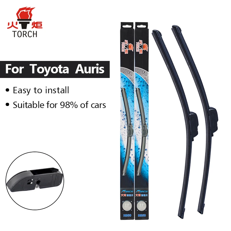 TORCH Wiper Blades for Toyota Auris Japan model Fit Hook Arms 2006 2007