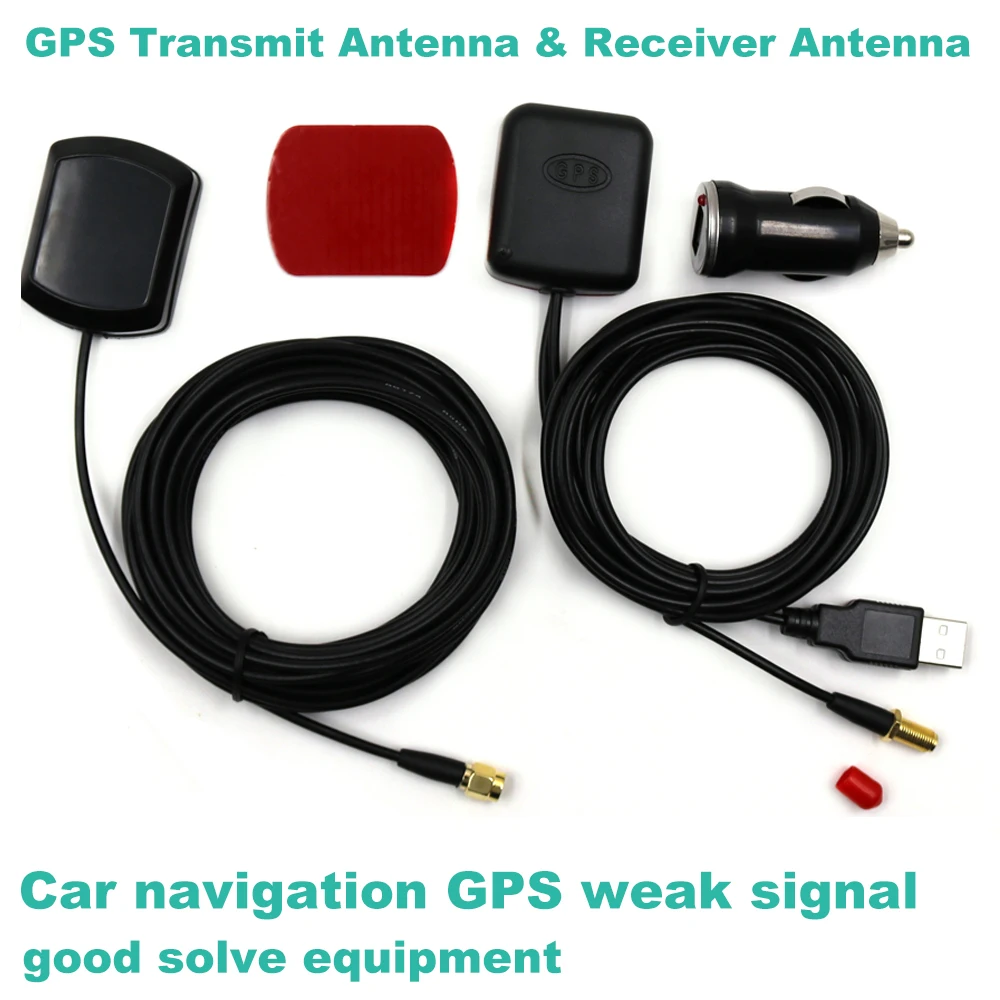 

BEITIAN external GPS amplifier, solve car navigation GPS weak, signal GPS receiver and transmit in vehicle, BT-50