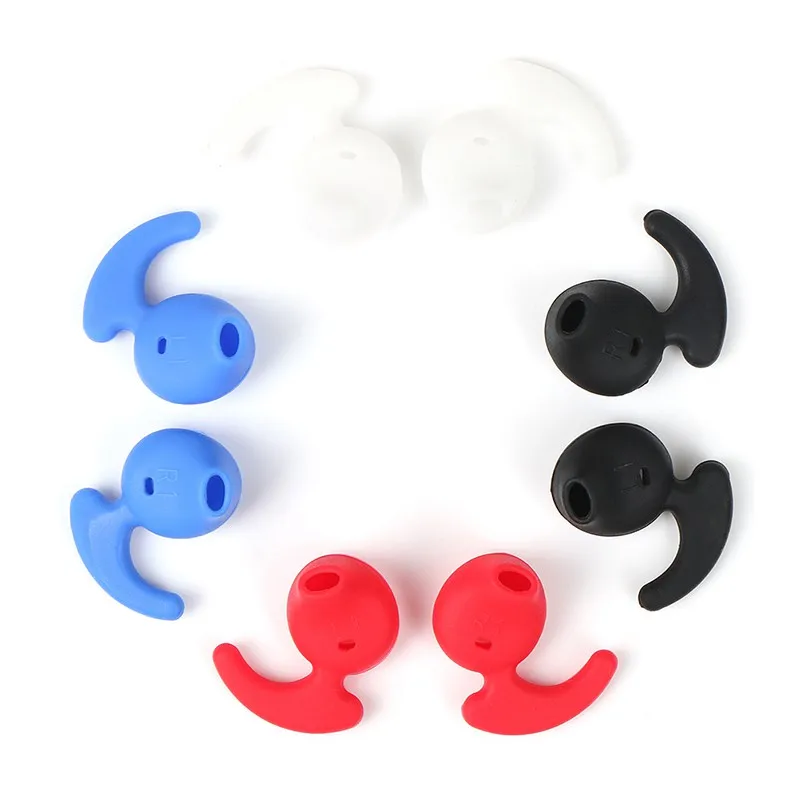 

2pcsfor Samsung S6 Silicone Case Mobile Phone Headset Earplug Ear Bud Protective with Horns Sports Version Earphone Accessory