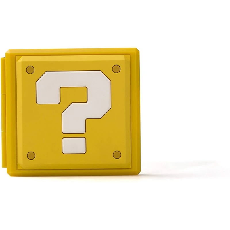 Portable Game Cards Case Question Block For Nintend Switch Shockproof Hard Shell Storage Box Switch NS Game Card box