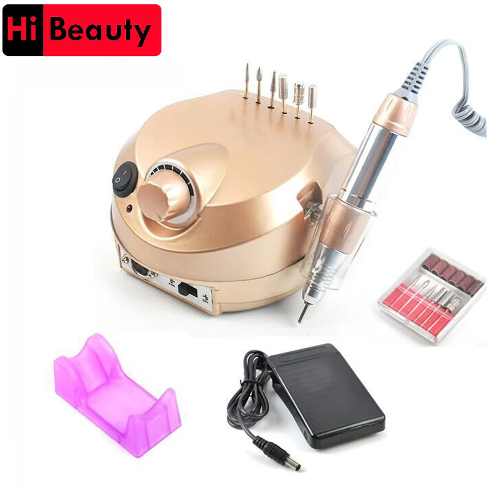 

Professional Nail Tools Set 30000 RPM Electric Nail Drill Machine Maniure And Pedicure Drill Polish For Nail Art Gel Polish