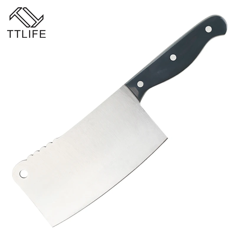 TTLIFE 7 PCS Stainless Steel Knife Set + Peeler + Scissor with Black Acrylic Knife Stand Block Kitchen Knife Cooking Tools TTLIFE 7 PCS Stainless Steel Knife Set + Peeler + Scissor with Black Acrylic Knife Stand Block Kitchen Knife Cooking Tools