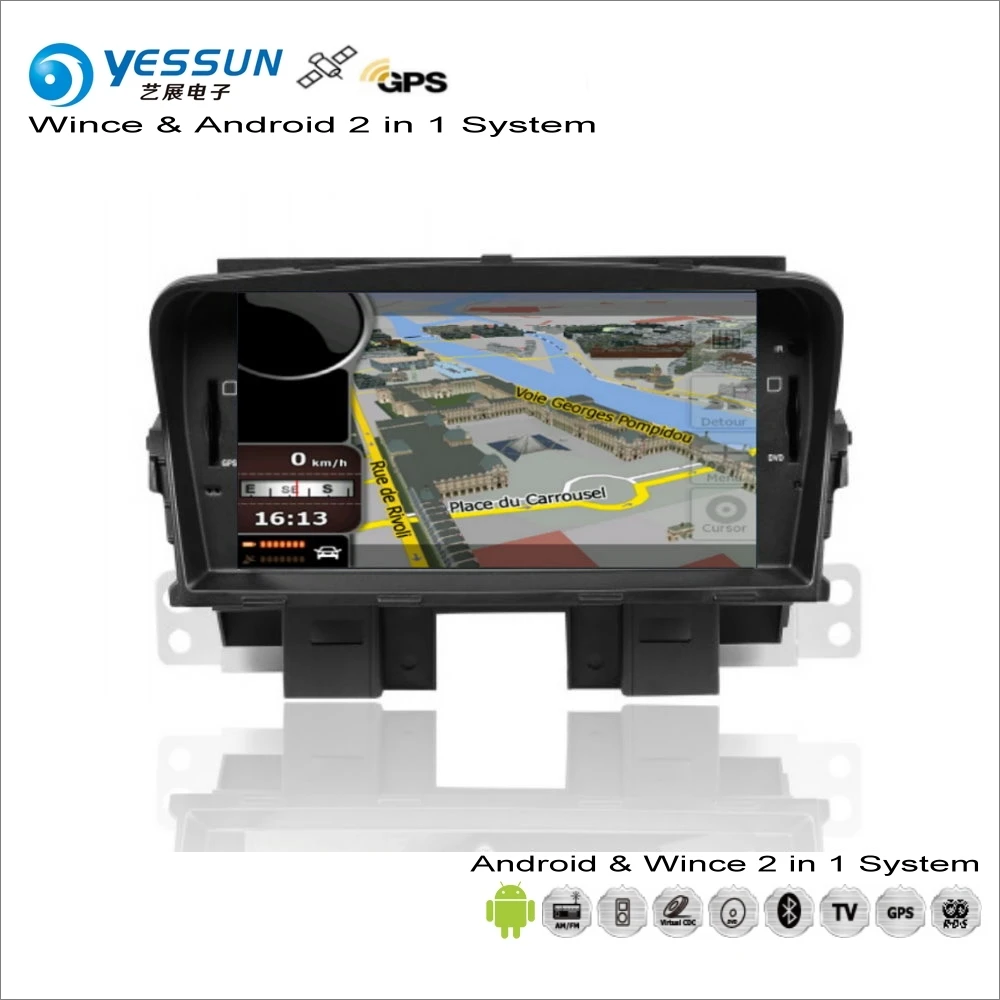 

YESSUN For Chevrolet For Holden Cruze 2008~2014 - Car Android Radio CD DVD Player GPS Navi Map Navigation Audio Video Stereo