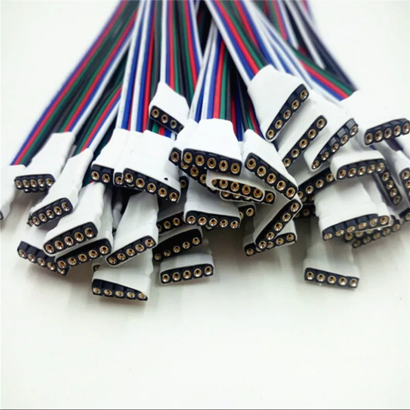 5 шт. 4 pin/5 Pin LED кабель Мужской Женский Разъем адаптер провод для 5050 3528 SMD RGB RGBW светодиодные полосы света RGB RGBW led контроллер 5 шт. 4 pin/5 Pin LED кабель Мужской Женский Разъем адаптер провод для 5050 3528 SMD RGB RGBW светодиодные полосы света RGB RGBW led контроллер