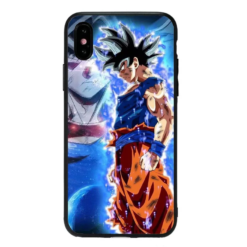 Черный мягкий силиконовый чехол Dragon Ball Son Goku для iPhone 11 11Pro XS Max XR X 8 7 6 6S Plus 5 5S SE 8PIUS Coque Capa Shell - Цвет: TPU