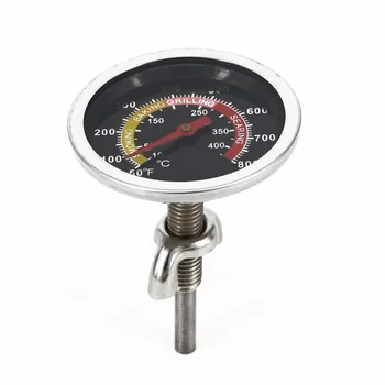 

Stainless Steel Grill Thermometer Mini BBQ Accurately Measures Practical Thermometer for Food Cooking Outdoor Meat