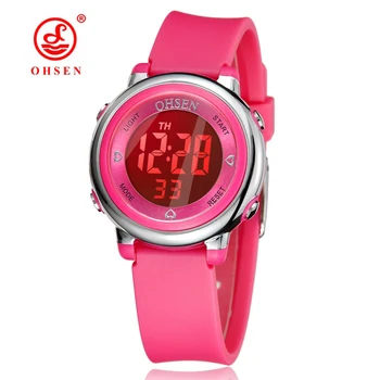 

Fashion Children Digital Watch Cute LED Sport Kids Boys Girls Gift Wristwatch Waterproof Watches Pretty Alarm Clock Montre 2019