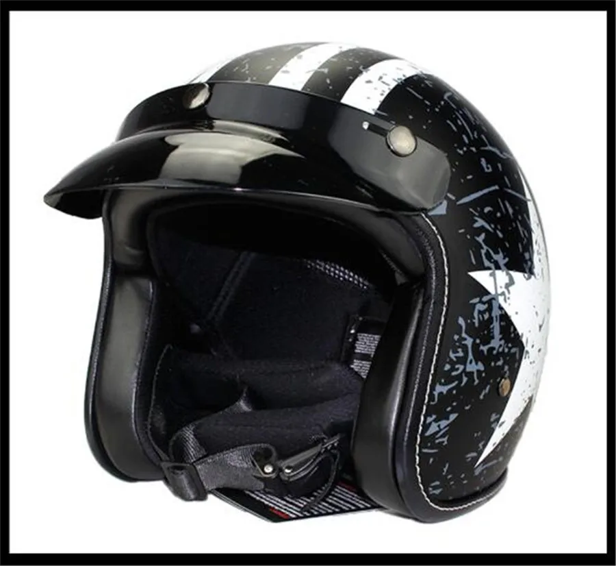 

Mortorcycle Mask Detachable Goggles and Mouth Filter for Open Face Helmet Motocross helmet