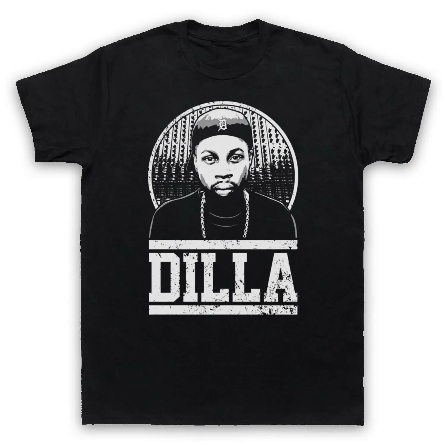 

J DILLA TRIBUTE AMERICAN RAP PRODUCE HIP HOP UNOFFICIAL ADULTS & T-SHIRT