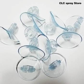 

50Pcs/lot Aquarium Sucker Suction Silicone Cup For 4/6mm Air Line Pipe Tube Wire Glass Surface Holder Fish Tank Pump Supplies