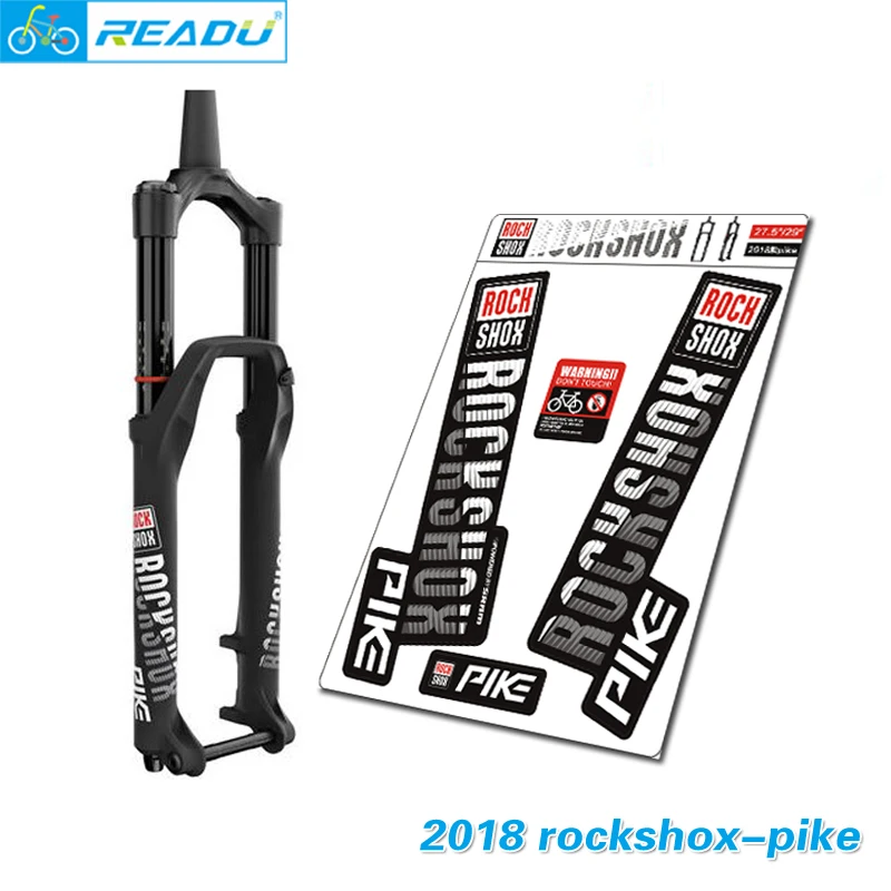 Новинка ROCKSHOX Щука горный велосипед пневматическая подвеска наклейки 27 5 er 29
