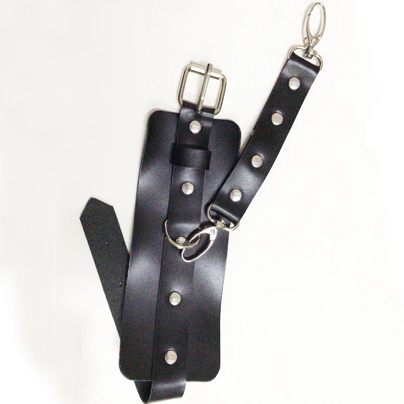 2019 New sexy women Adjustable Leather Bowknot belts Body Bondage Cage Punk Sculpting Harness Waist