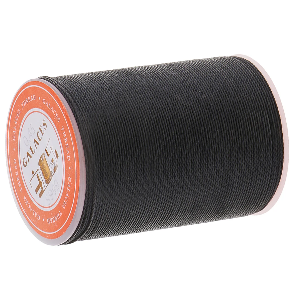 12 Colors 0.45mm Durable Leather Sewing Waxed Thread Cord For DIY Handicraft Tool Hand Stitching Thread 85 Meters