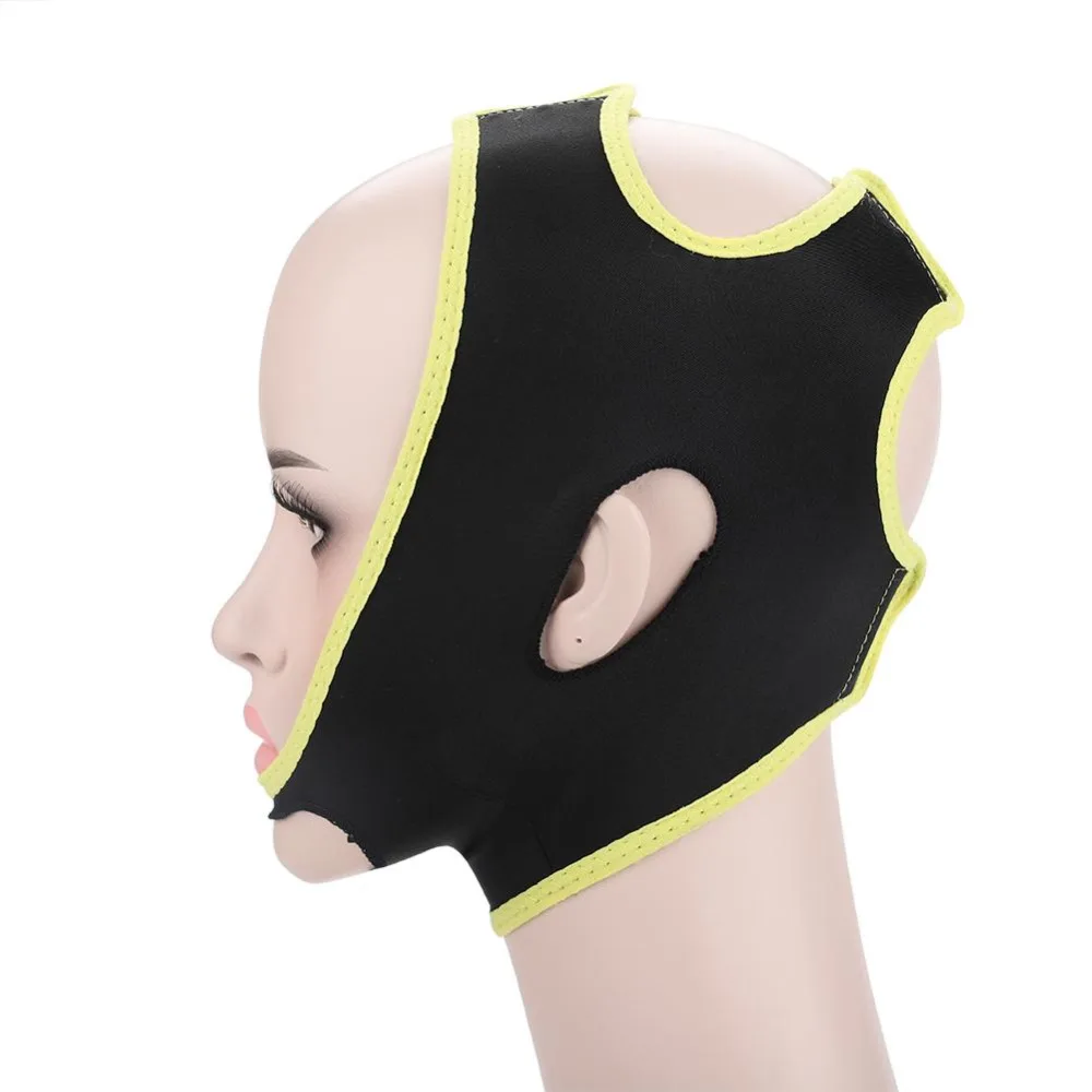 Корректор осанки поддержка бандаж для похудения двойной уход за подбородком потеря веса маска для похудения ремни для лица Защита сна