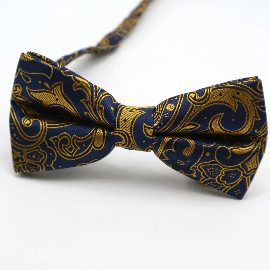 Модные Для мужчин полиэстер Шелковый Полосатый горошек смокинг Bowties мужские галстуки; Свадебная вечеринка бабочкой классические Регулируемая бабочка - Цвет: BC-05
